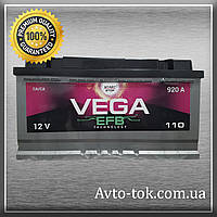 Акумулятор Vega EFB 6CT-110-0 110 Ah/920A R+ 0 (ВЕГА) WESTA (ВЕСТА) Автомобільний АКБ Кислотний Україна НДС