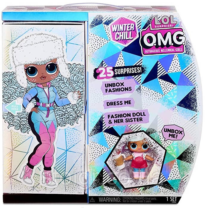 LOL Surprise OMG Winter Chill ICY Gurl Fashion Doll Brrr B.B ID 1398631414 1959 Prom.ua