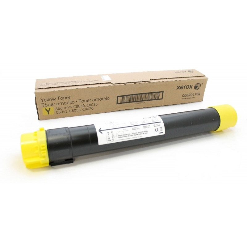 Оригінальний тонер-картридж Xerox 006R01704 Yellow до принтера Altalink C8030 C8035 C8040 C8045 C8055 C8070