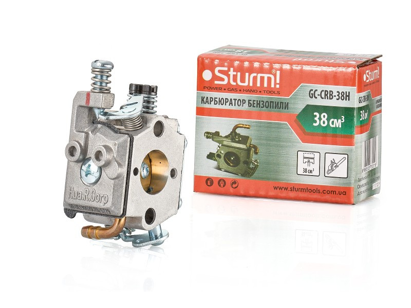 Карбюратор для бензопили 38 куб.см. Sturm GC-CRB-38H
