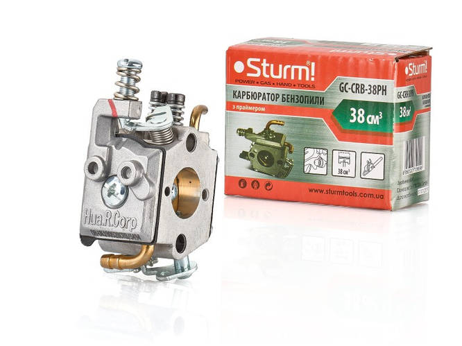 Купить Карбюратор с праймером для бензопилы 38 куб.см. Sturm GC-CRB ...