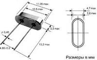 Кварцевый резонатор 10.000MHz HC49/S кор.