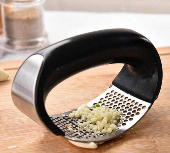 Прес для часнику ручної Homefest Garlic Grinding часникодавка подрібнювач часнику (KG-2481)