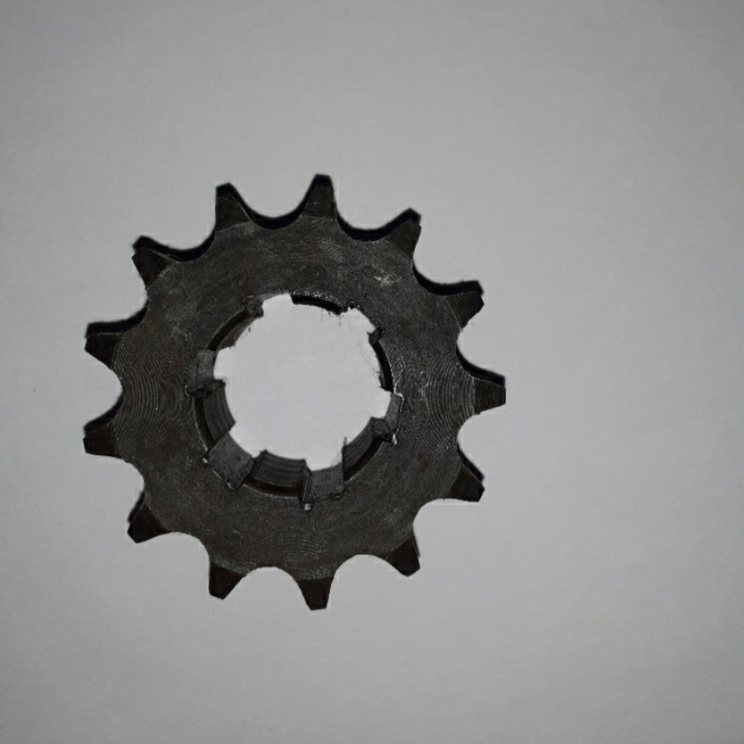 Зірка дворядна мототрактори Z — 14 під шліцьовий вал 25/28 мм, фото 1