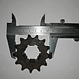 Зірка дворядна мототрактори Z — 14 під шліцьовий вал 25/28 мм, фото 2