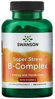 Антистресовий комплекс Swanson - Super Stress B-Complex (100 капсул)