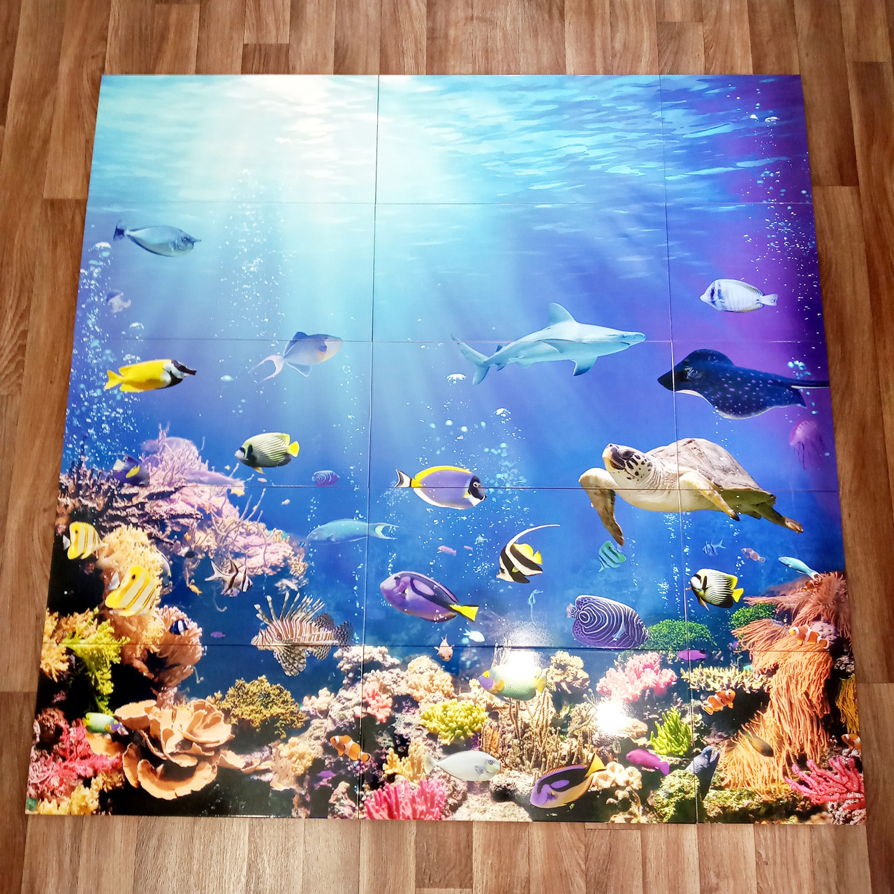 Декор панно з плитки для ванної Морський світ, фото 1