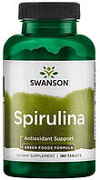 Спіруліна Swanson — Spirulina 500 мг (180 таблеток)