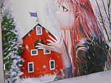 150х90 см 1150 грн ZERO TWO Зеро Ту Рушник пляжний аніме принт Darling in the FranХХ Милий у Франксі махрів, фото 4