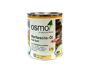 Олія з твердим воском OSMO HARDWACHS-OL ORIGINAL для підлоги та виробів з деревини 3011-глянцева 0,75 л