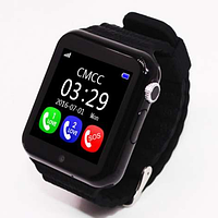 Дитячий смарт-годинник з GPS-трекером Aiaang Care Escort 2 Чорний