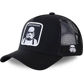 Кепка Бейсболка Тракер з сіткою Goorin Brothers Star Wars Зоряні Війни з Stormtrooper Чорна, фото 1