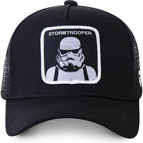Кепка Бейсболка Тракер з сіткою Goorin Brothers Star Wars Зоряні Війни з Stormtrooper Чорна, фото 3