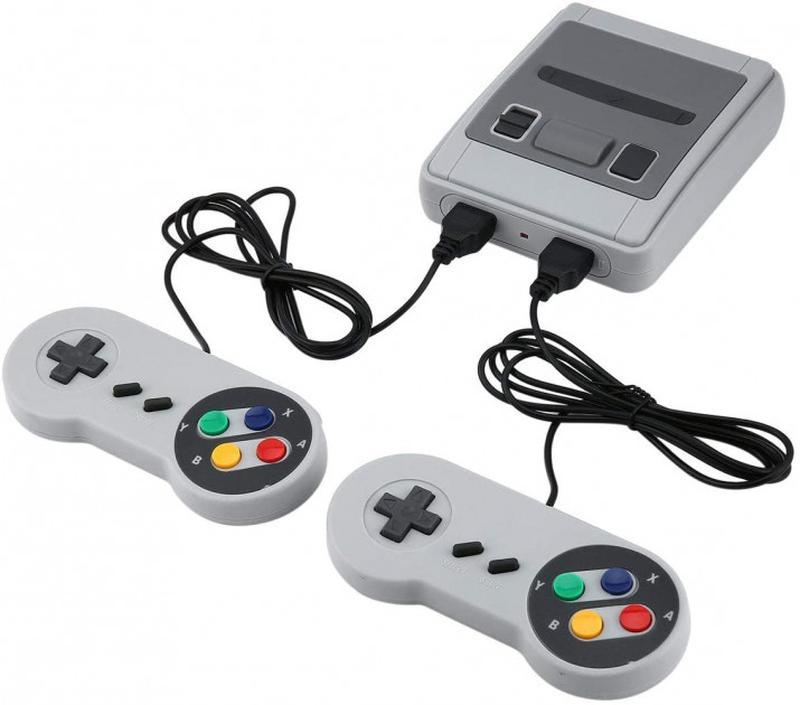 Ретро ігрова консоль приставка 620 ігор Game Box Dendy Super Mini з 2 джойстиками