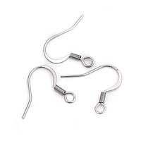 Основа для сережок Finding Швенза Металевий Нержавіюча сталь У формі U 17 мм x 17 мм Ціна за 1 штуку