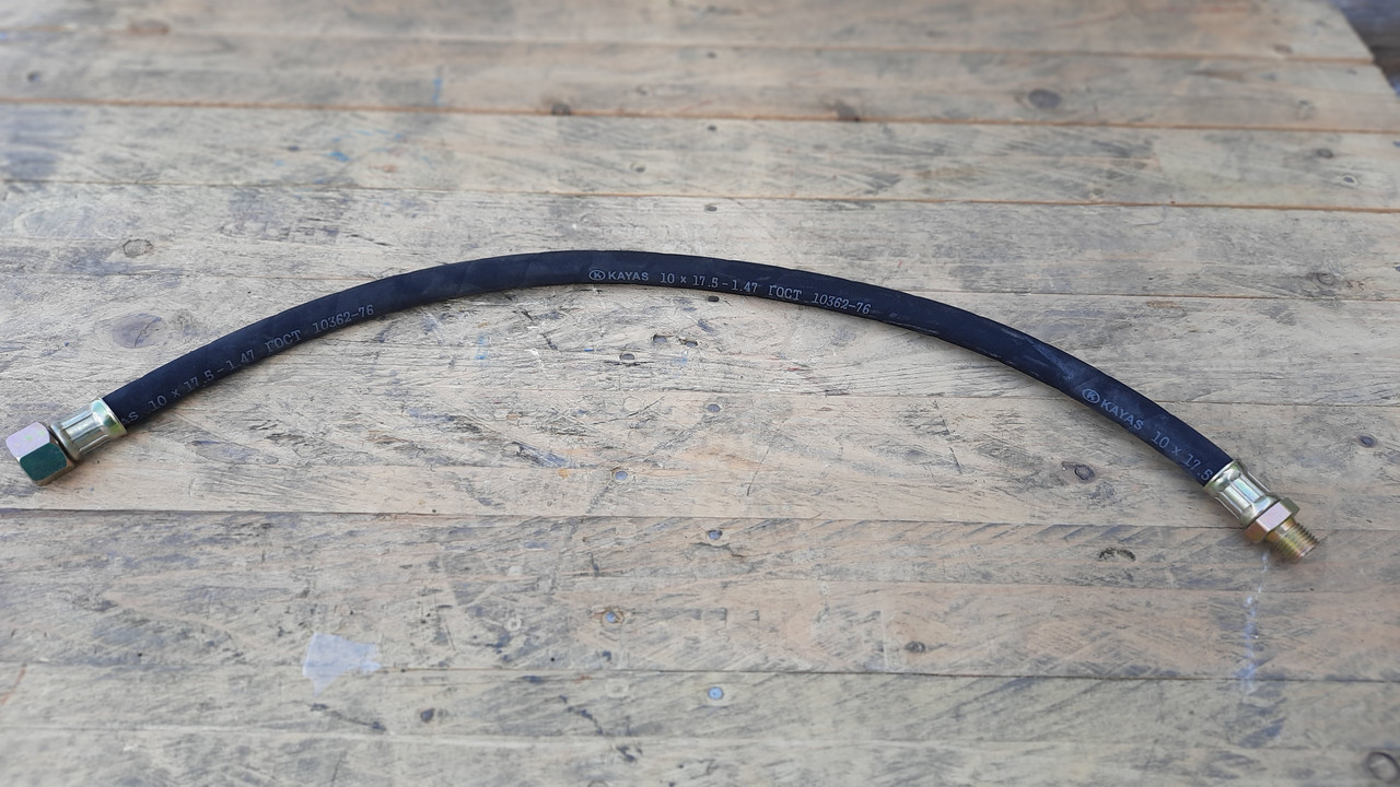 5320-3506060-10 Шланг гальмівний (гайка/штуцер) КАМАЗ (53203506060)