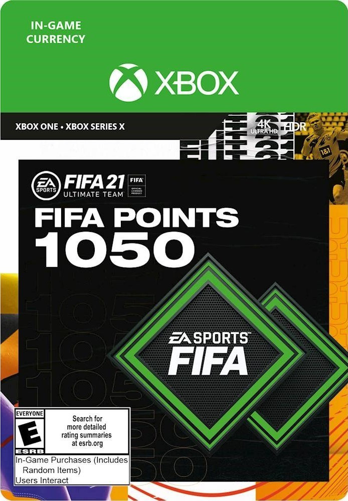 Купить FIFA 21 - 1050 FUT Points - карта оплаты для Xbox One, цена 529 ...