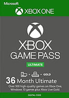 Xbox Game Pass Ultimate - 36 месяцев (Xbox One/Series и Windows 10) подписка для всех регионов и стран