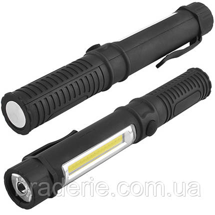 Ліхтар кемпінговий переносний 909B-LED+COB, магніт, фото 1