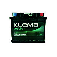 Акумулятор Klema better 6CT-50-1 50 Ah/480A L+ 1 (Клема) WESTA (ВЕСТА) Автомобільний АКБ Кислотний Україна НДC