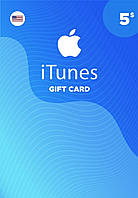 Подарункова карта iTunes Apple / App Store Gift Card 5 usd US-регіон