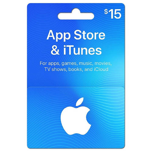 Купить Подарочная карта iTunes Apple / App Store Gift Card 15 usd US ...
