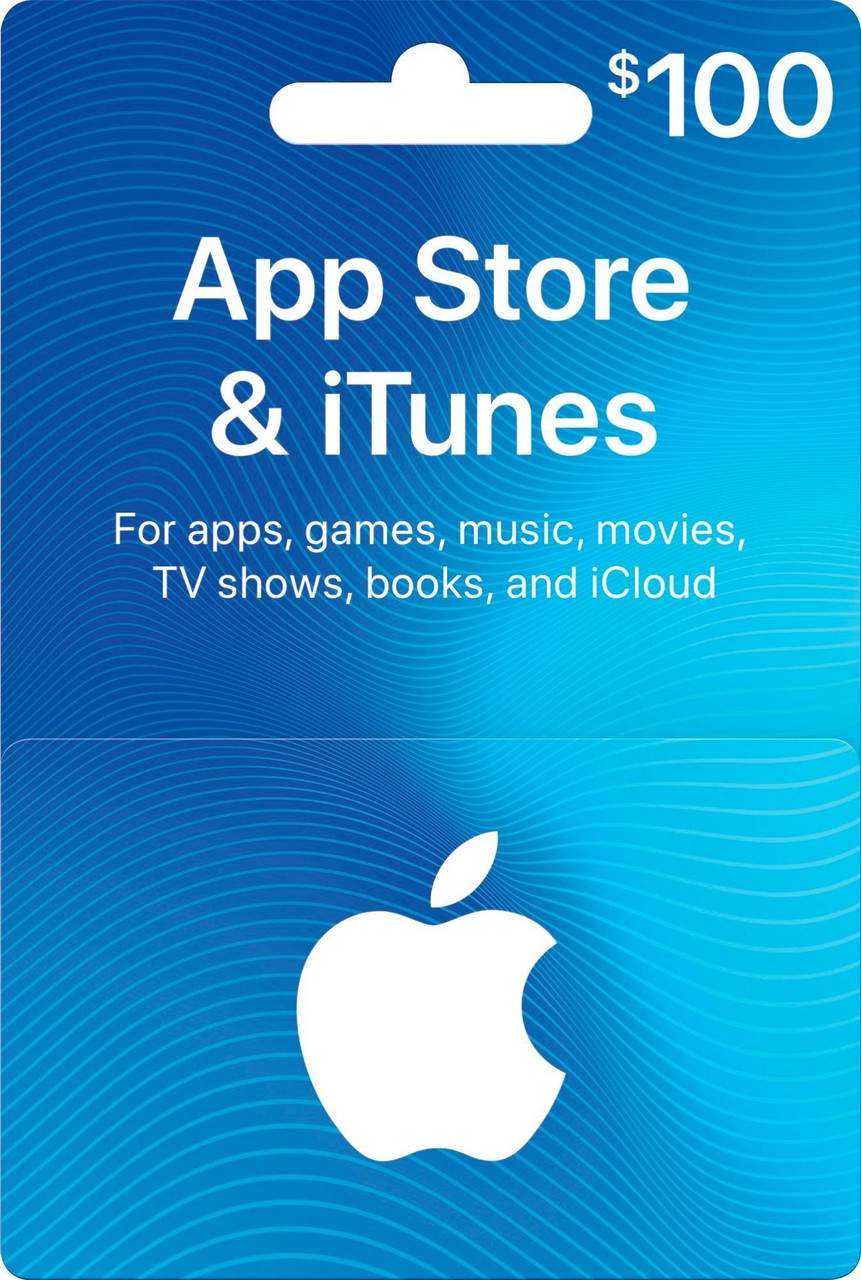 Подарочная Карта ITunes Apple / App Store Gift Card 100 Usd US-регион ...