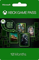 Xbox Game Pass - 12 месяцев Xbox One/Series подписка для всех регионов и стран