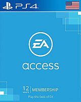 EA Access на 12 months PS4 USA 365 дней/12 месяцев, еа аксес Америка