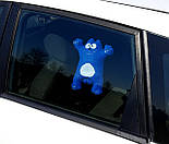 Кіт Саймон на присосках синій - Сувенір у машину - Іграшка в авто Кіт Саймон - Подарунок автомобілісту, фото 5