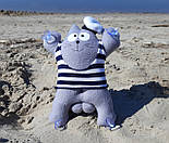 Подарунковий набір моряку: Кот Саймон Моряк на присосках і консервовані шкарпетки найкрутішого моряка, фото 6