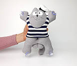 Подарунковий набір моряку: Кот Саймон Моряк на присосках і консервовані шкарпетки найкрутішого моряка, фото 3