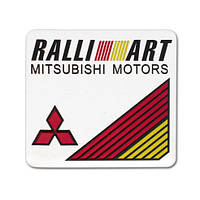 Шильдик RalliART на крышку багажника, Mitsubishi