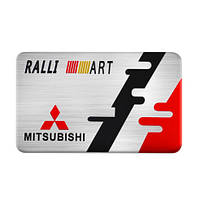 Шильдик Ralli ART на крышку багажника, Mitsubishi