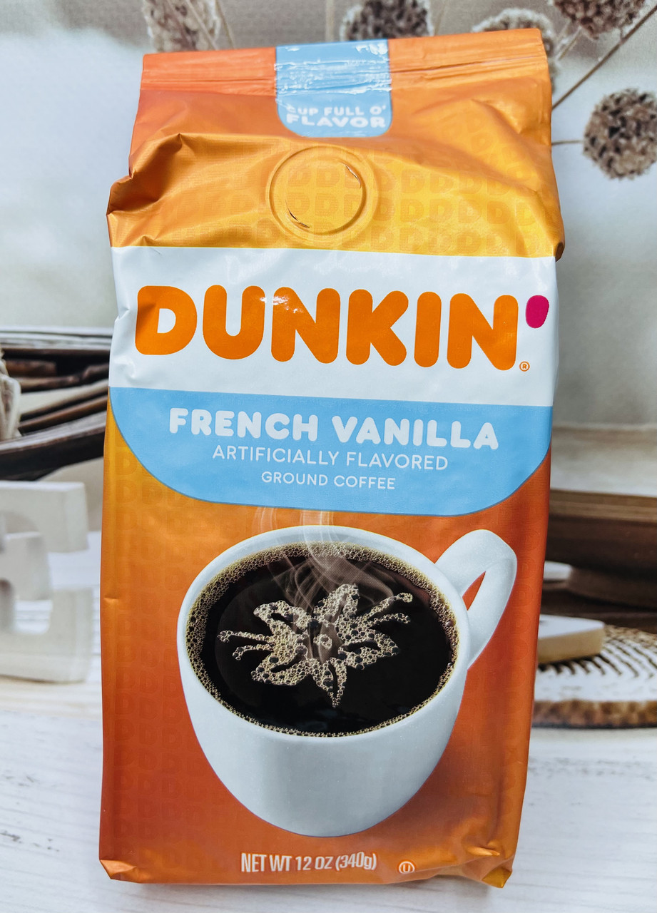 Мелена кава Dunkin' French Vanilla Французька Ваніль