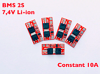 BMS 2S 7,4V до 25А ion / Контроллер заряда-розряда Li-ion/ BMS 2S 7,4V