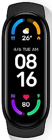 Фітнес-браслет Mi Smart Band 6 Black (XMSH15HM) (BHR4955CN)
