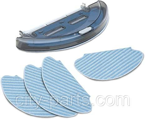 Контейнер для води та серветки з мікрофібри для робота пилососа Rowenta Explorer Serie 20/40/45/50 ZR690002, фото 1