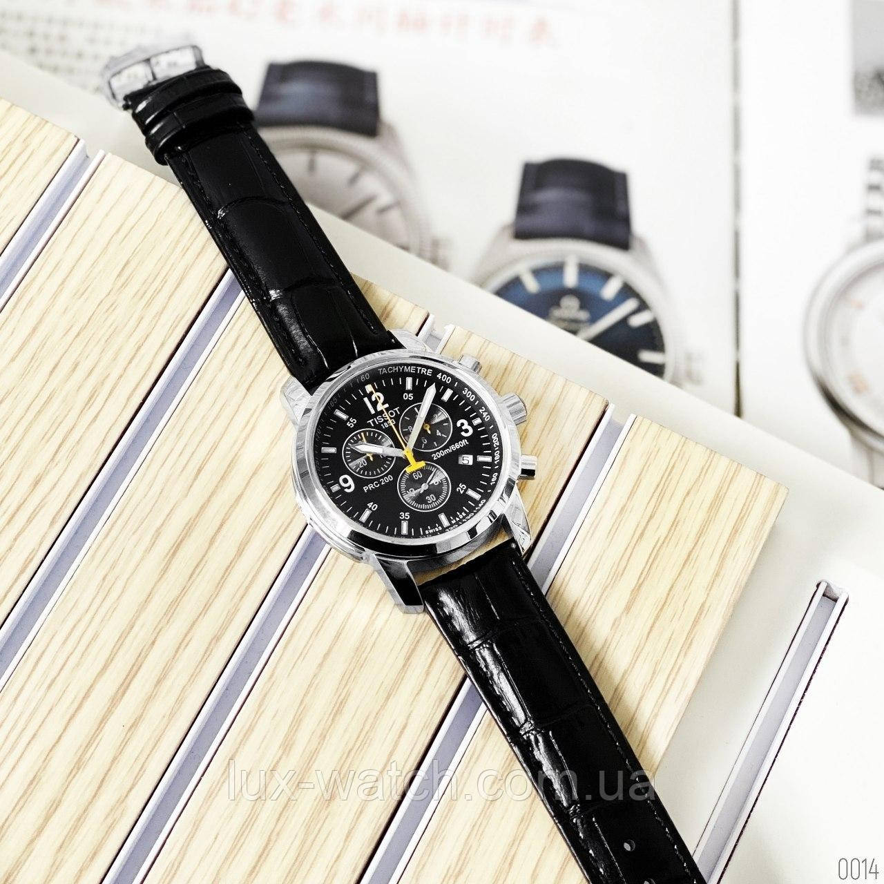 Годинник наручний Tissot T-Sport PRC 200 Chronograph Black-Silver-Black-Yellow