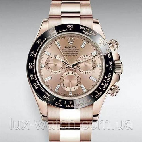 Годинник наручний Rolex Daytona Cuprum-Black