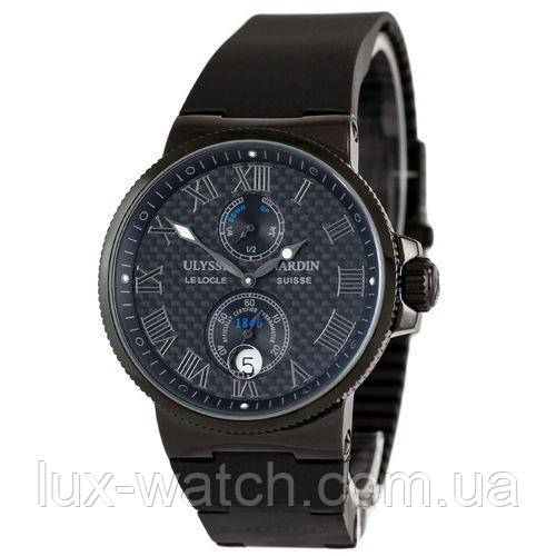 Годинник наручний Ulysse Nardin Maxi Marine Chronometer All Black