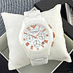 Emporio Armani AR-1400 White-Gold, фото 6