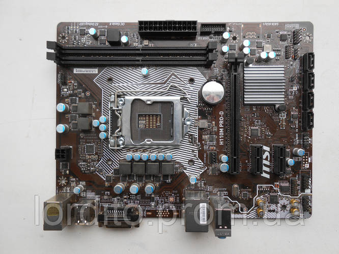 Купить MSI H110M PRO-D (MS-7996) Socket 1151, цена 1100 грн — Prom.ua ...