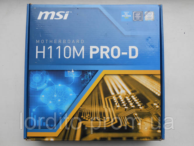 Купить MSI H110M PRO-D (MS-7996) Socket 1151, цена 1100 грн — Prom.ua ...