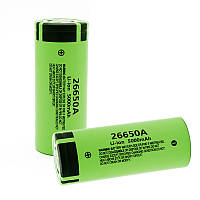 Акумулятор Panasonic 26650 Li-ion 3.7v 5000mah 26650A (оригінал)