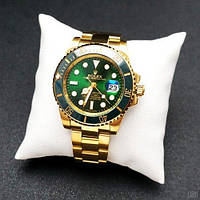 Часы наручные Rolex Submariner AAA Gold-Green Automatic