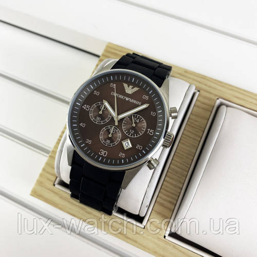 Emporio Armani AR-5905 Black-Silver-Brown