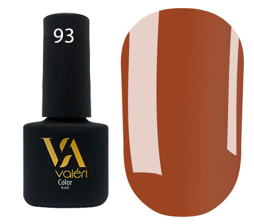 Гель-лак Valeri color 93 Гарбузовий 6 мл