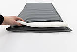 Масажний килимок Аплікатор Кузнєцова + подушка масажер для спини/шиї/голови OSPORT Pro (apl-777) Сіро-червоний, фото 4