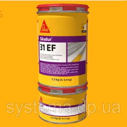 Sikadur®-31 EF Normal - Конструкційний двох компонентний епоксидний клей і ремонтний розчин, 1,2 кг